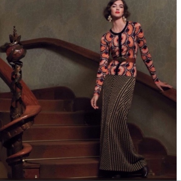 Anthropologie Sweaters - Anthropologie Cardigan Sweater.Tabitha Odval Geometric Print  Size…